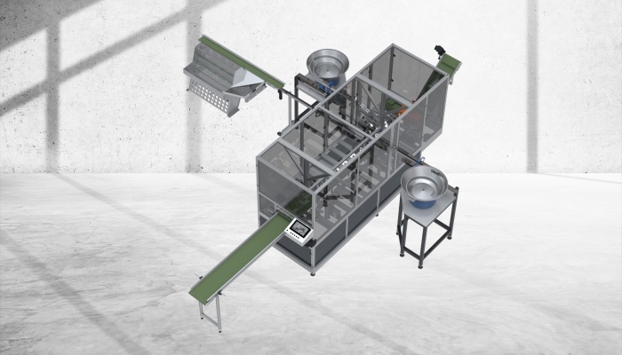 RMA 300 - Paint roller assembly automat